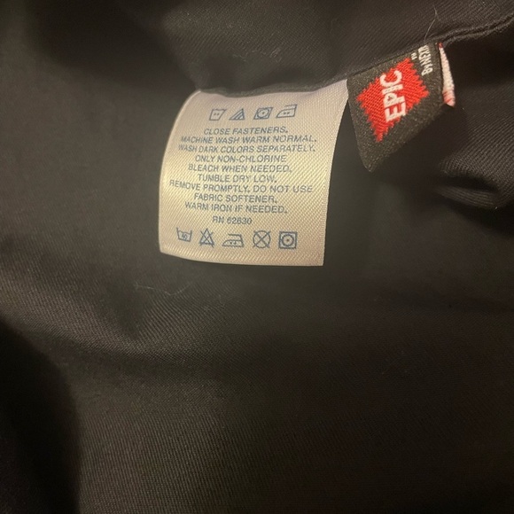 Land's End Trench Coat Winter Coat Edition | Size Medium 10-12 dark navy - Picture 6 of 6